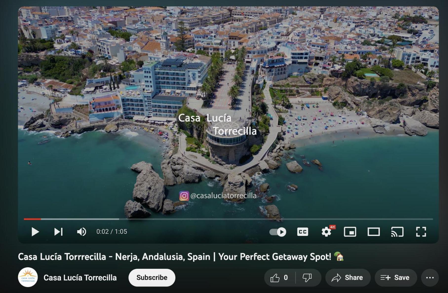 Casa Lucia Torrecilla Apartman Nerja Kültér fotó
